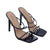 Front - Where´s That From Womens/Ladies Leather Strappy Lightweight High Heel Sandals
