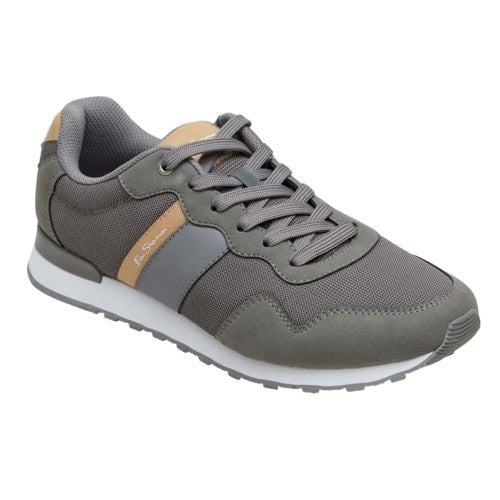 Front - Ben Sherman Mens Owen Logo Trainers