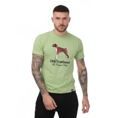 Front - One True Saxon Mens Dawg T-Shirt
