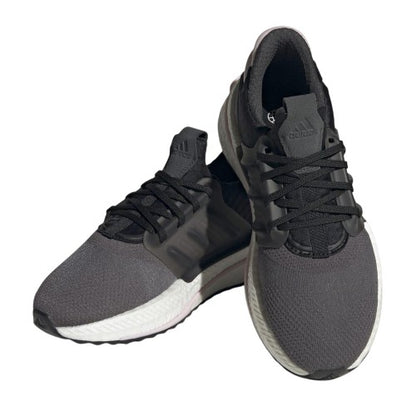 Front - Adidas Mens X_PLRBOOST Suede Trainers