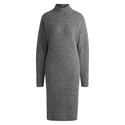 Front - Boss Womens/Ladies C Fagdassy Relaxed Fit Long-Sleeved Dress