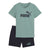 Front - Puma Childrens/Kids Essential Logo T-Shirt & Shorts Set