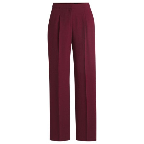 Front - Boss Womens/Ladies Tozera Regular Trousers