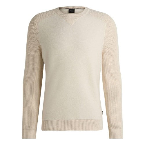 Front - Hugo Boss Mens H Ematero Knitted Sweatshirt