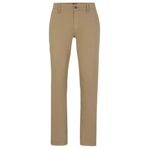 Front - Boss Mens Schino Slim Trousers