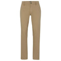 Front - Boss Mens Schino Slim Trousers