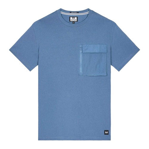 Front - Weekend Offender Mens Takaji Parachute Pocket T-Shirt