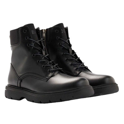 Front - Hugo Boss Mens Jacob Leather Ankle Boots