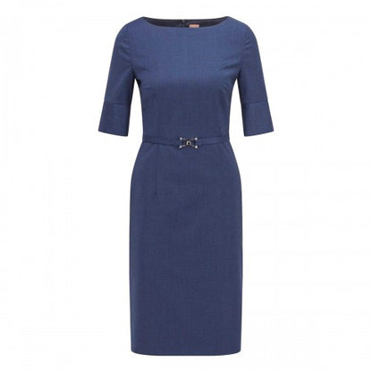 Front - Boss Womens/Ladies Dirusila Dress