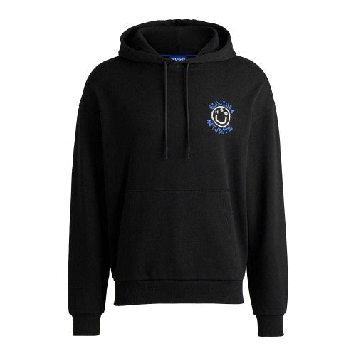 Front - Hugo Mens Nothentico Seasonal Artwork Hoodie