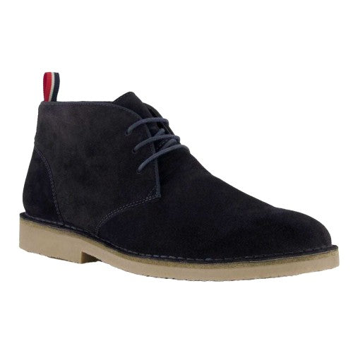 Front - Dune London Mens Creed Suede Chukka Boots