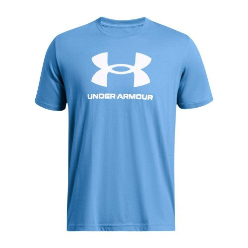 Front - Under Armour Mens Sportstyle Update Logo T-Shirt
