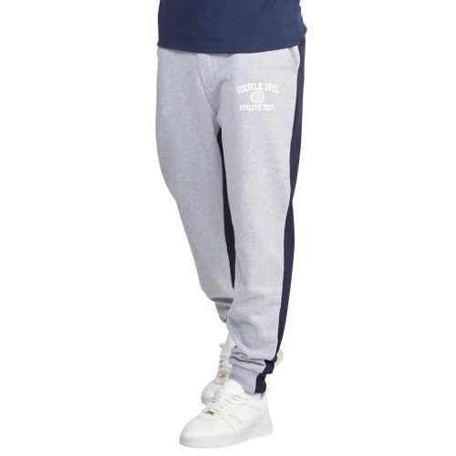 Front - SikSilk Unisex Adult Contrast Jogging Bottoms