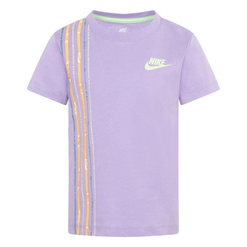 Front - Nike Girls Happy Camper T-Shirt