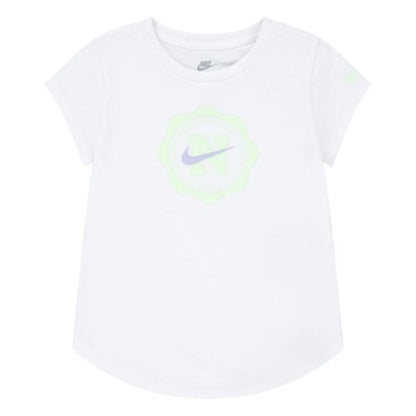 Front - Nike Girls Prep In Your Step T-Shirt