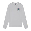 Front - Lyle & Scott Mens Thistle Back Print Sweatshirt