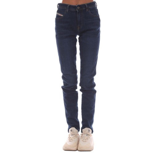 Front - Diesel Mens 2015 Babhila Skinny Jeans