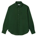 Front - Lacoste Womens/Ladies Flowing Lyocell Oversized Shirt
