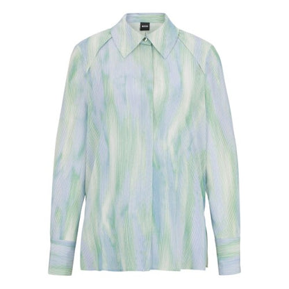 Front - Boss Womens/Ladies Bacie Silk Blouse