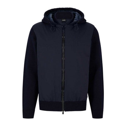 Front - Boss Mens Lucro_P Jacket