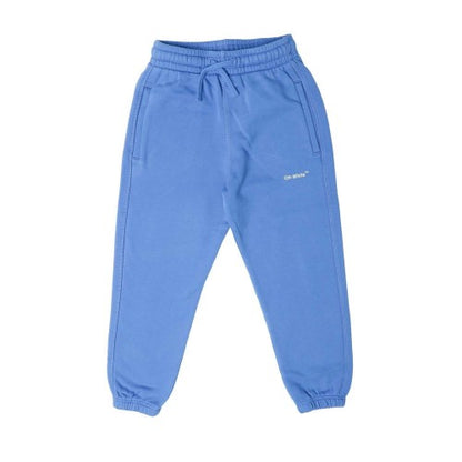 Front - Off White Childrens/Kids Helvetica Diagonal Jogging Bottoms