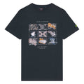 Front - Lyle & Scott Mens A Guide To Scotland Graphic T-Shirt