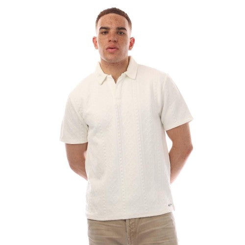 Front - Luke 1977 Mens El Rama Knitted Polo Shirt