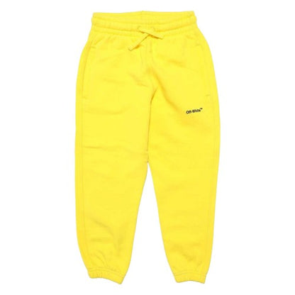 Front - Off White Childrens/Kids Monster Arrow Sweatpants