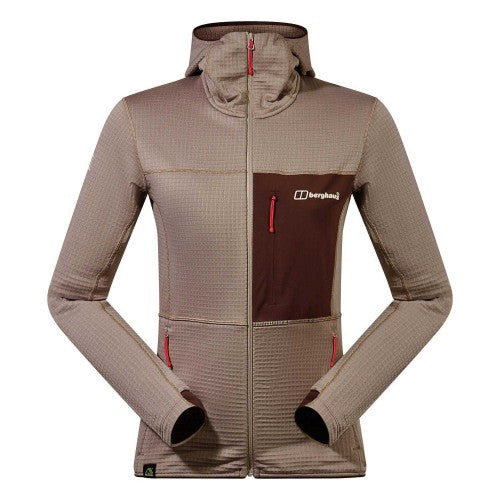 Front - Berghaus Unisex Adult Ridge Hiker Hooded Jacket