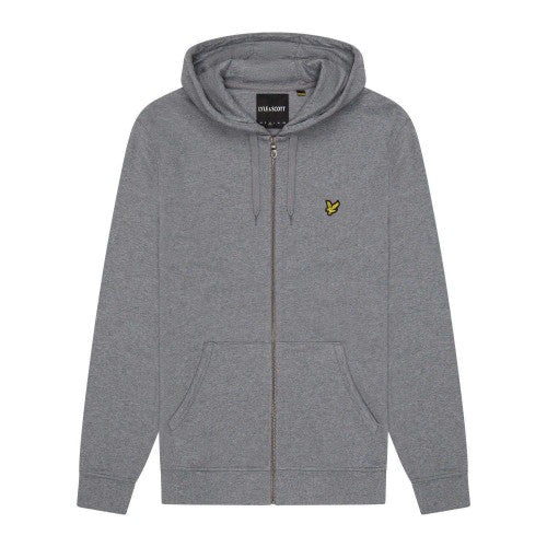 Front - Lyle & Scott Mens Full Zip Hoodie