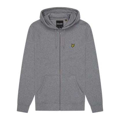 Front - Lyle & Scott Mens Full Zip Hoodie