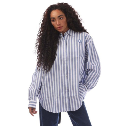 Front - Hugo Womens/Ladies Elisana B Stripe Blouse