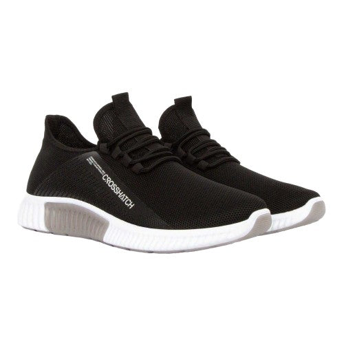 Front - Crosshatch Mens Nimbus Trainers