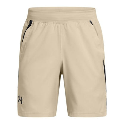 Front - Under Armour Childrens/Kids Launch Textured Shorts