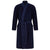 Front - Lyle & Scott Mens Text Jacquard Dressing Gown