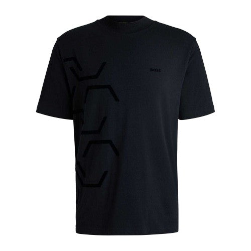 Front - Boss Mens Tock Geometric Hexagon T-Shirt