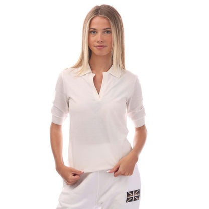 Front - Hugo Boss Womens/Ladies Esoles1 Half-Sleeved Top