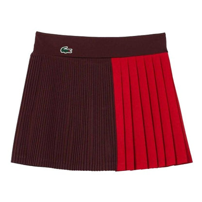 Front - Lacoste Womens/Ladies Ultra Dry Tennis Skirt