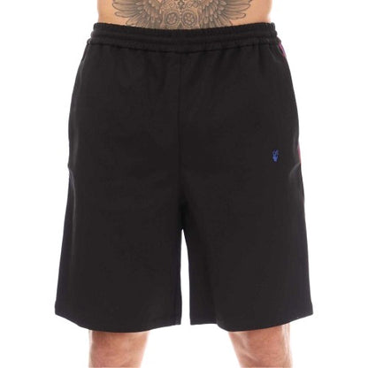 Front - Off White Mens Monogram Track Shorts