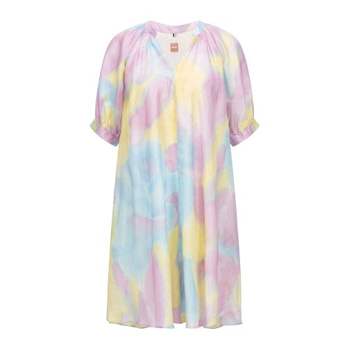 Front - Hugo Boss Womens/Ladies Diflowu Mini Dress