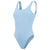 Front - Speedo Womens/Ladies Textured U-Back One Piece Swimsuit
