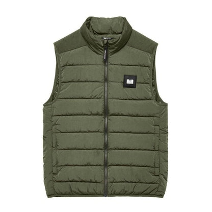 Front - Weekend Offender Mens Gacha Padded Gilet