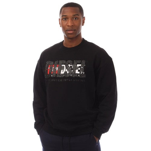 Front - Diesel Mens S-Nable Sweatshirt