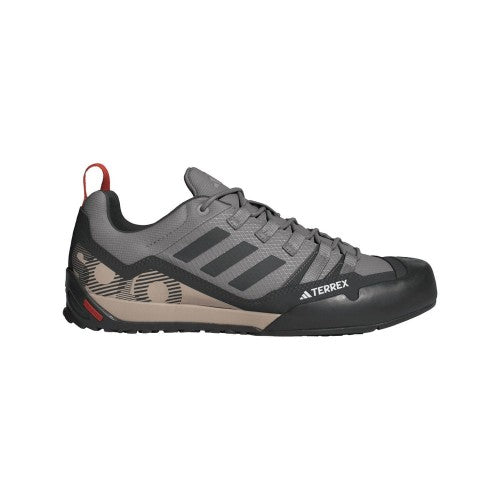 Front - Adidas Mens Terrex Swift Solo 2.0 Hiking Shoes