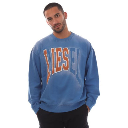 Front - Diesel Mens S-Boxt N6 Sweatshirt