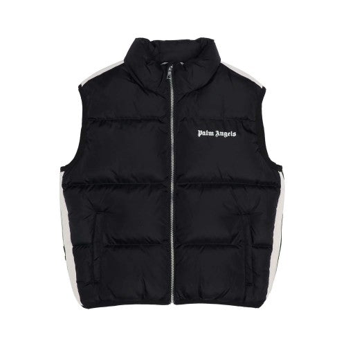 Front - Palm Angels Childrens/Kids Logo Padded Gilet