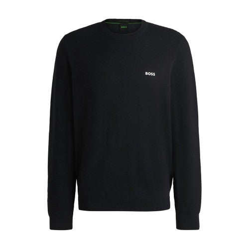 Front - Boss Mens Momentum-X Crew Neck Sweater Top