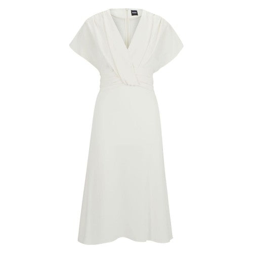 Front - Boss Womens/Ladies Debasa2 Drape Detail Dress