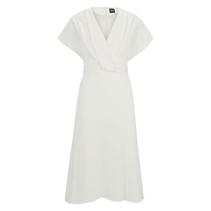 Front - Boss Womens/Ladies Debasa2 Drape Detail Dress