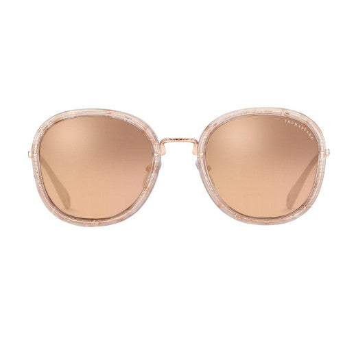 Front - Thomas Sabo Unisex Adult Mia Square Mirrored Sunglasses